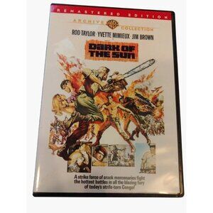 Dark of the Sun DVD 1968 Rod Taylor Jim Brown Remastered  Warner Archive Movie